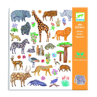 Djeco Stickers - Kenya