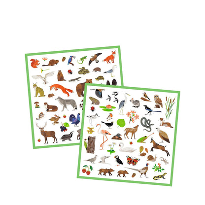 Djeco Stickers - Fauna