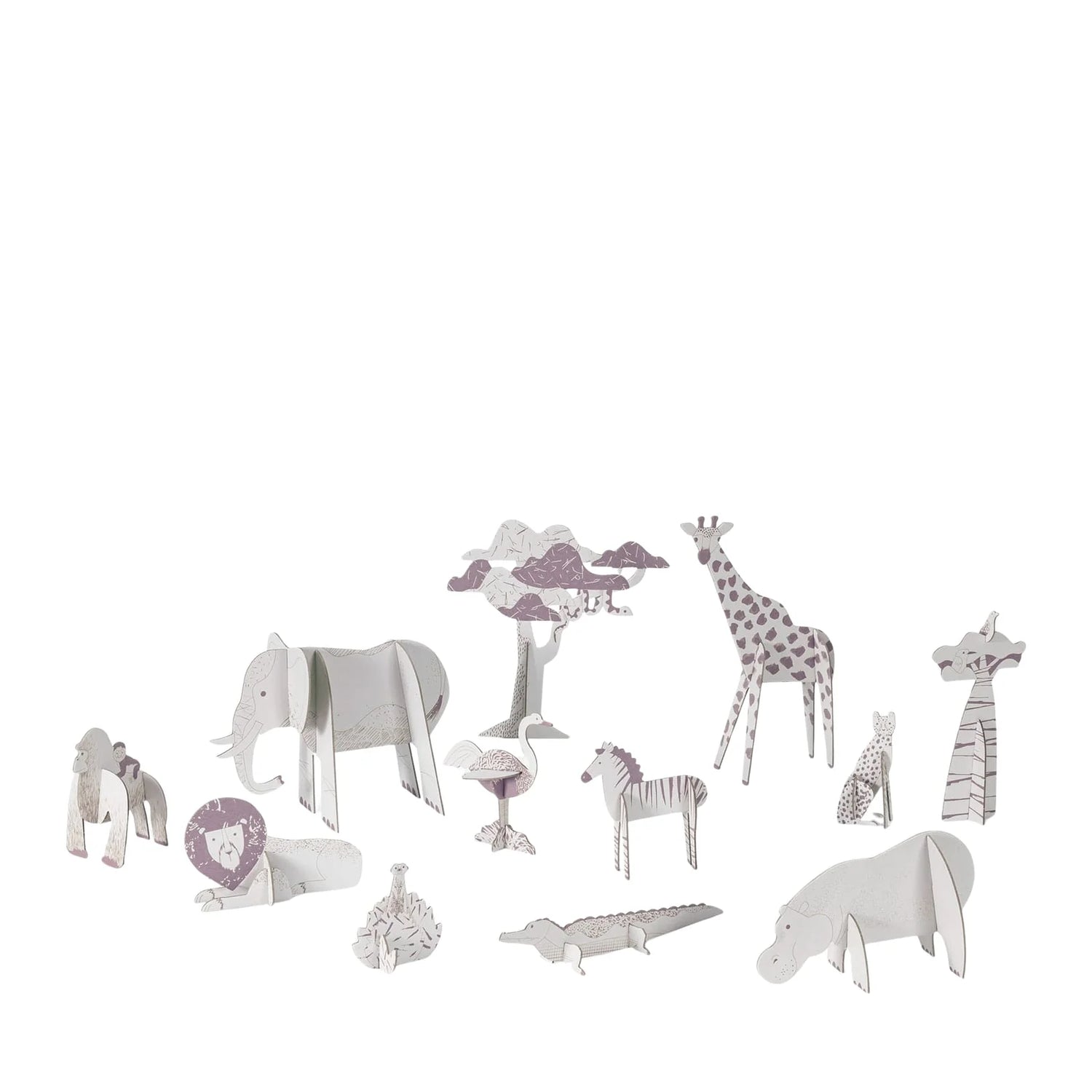 Djeco Colour, Assemble, Play - Savanna