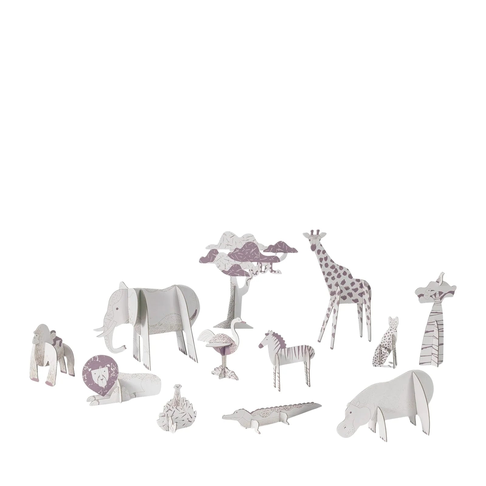 Djeco Colour, Assemble, Play - Savanna