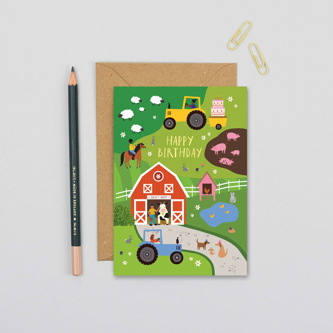 Farm Birthday Card