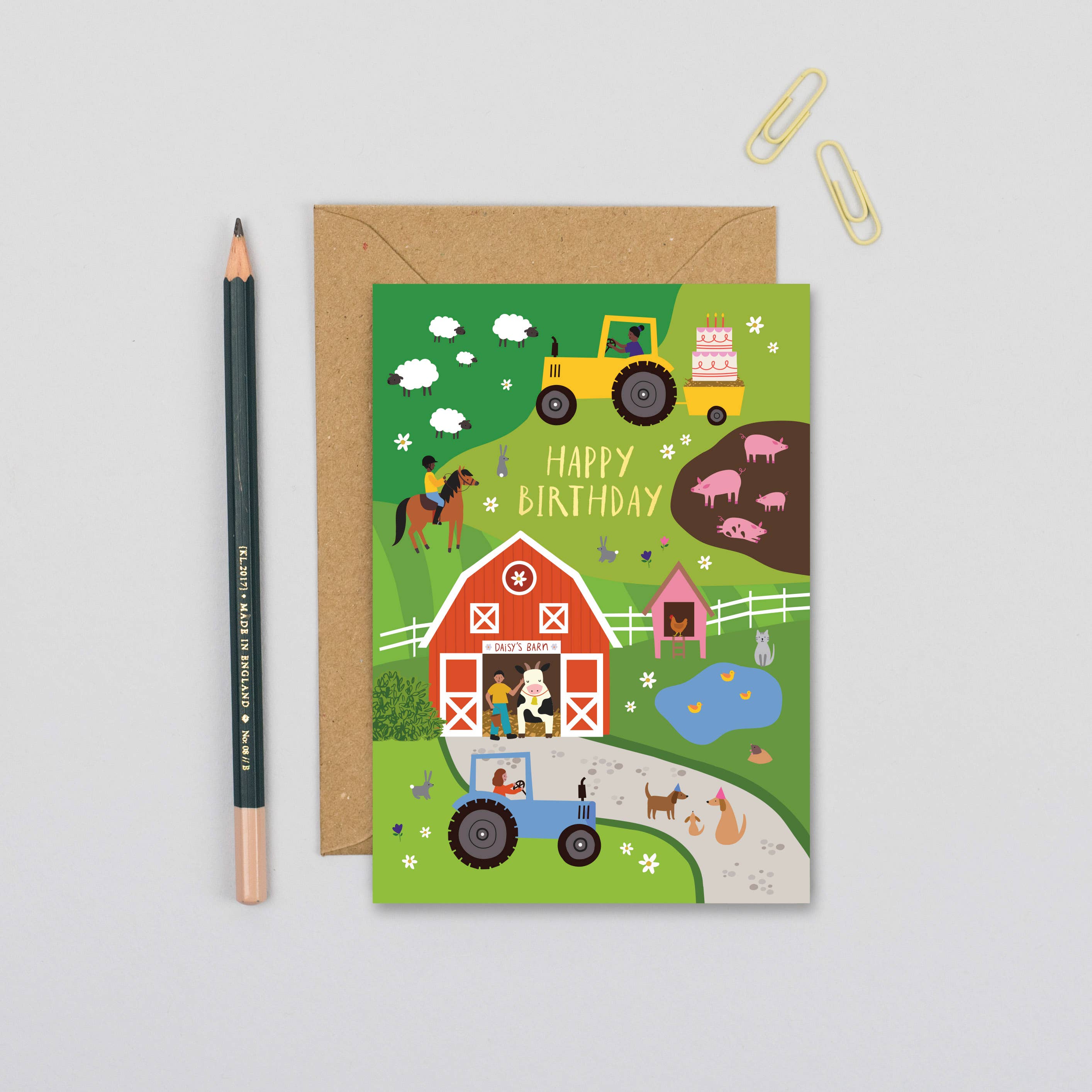 Farm Birthday Card