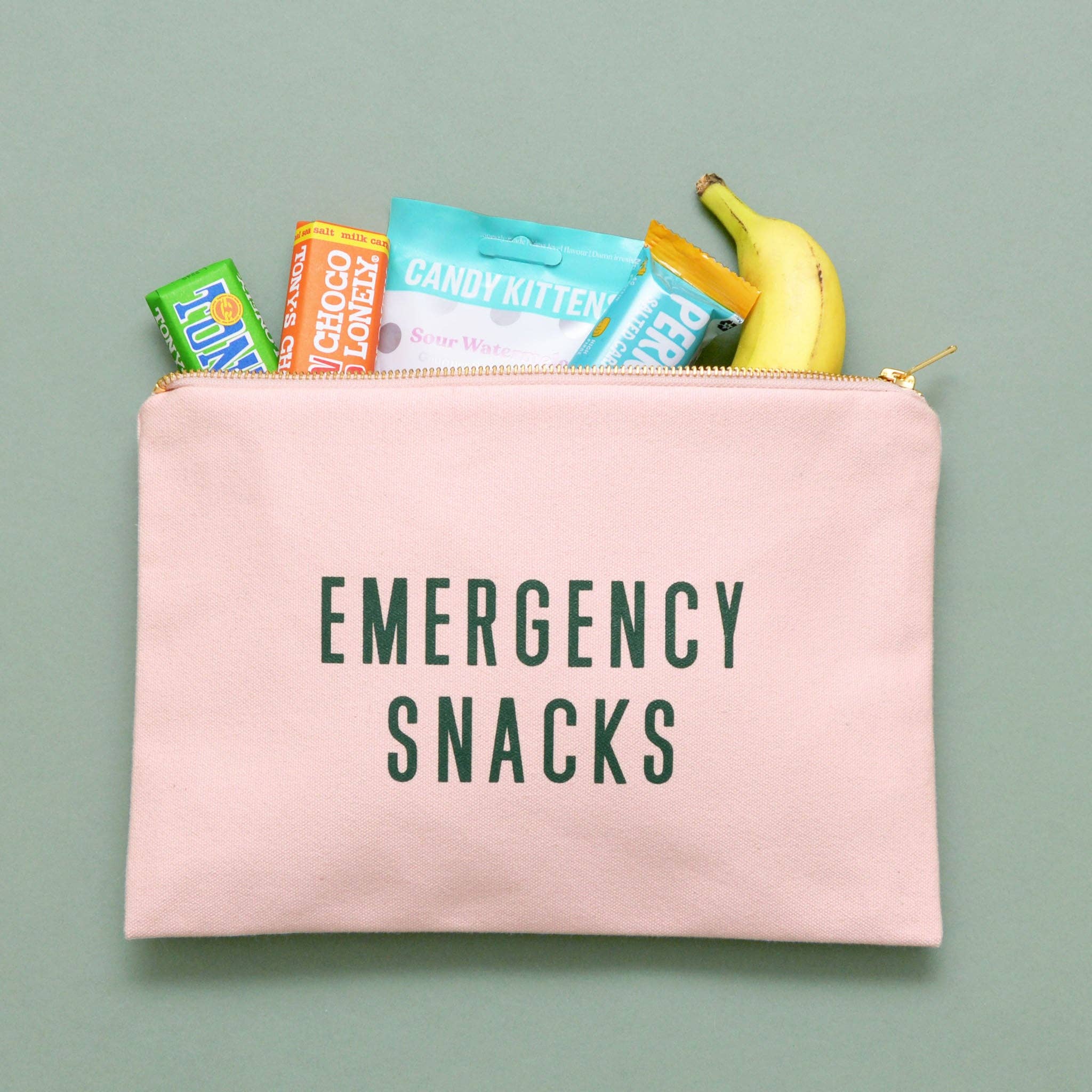 Emergency Snacks - Blush Pink Pouch