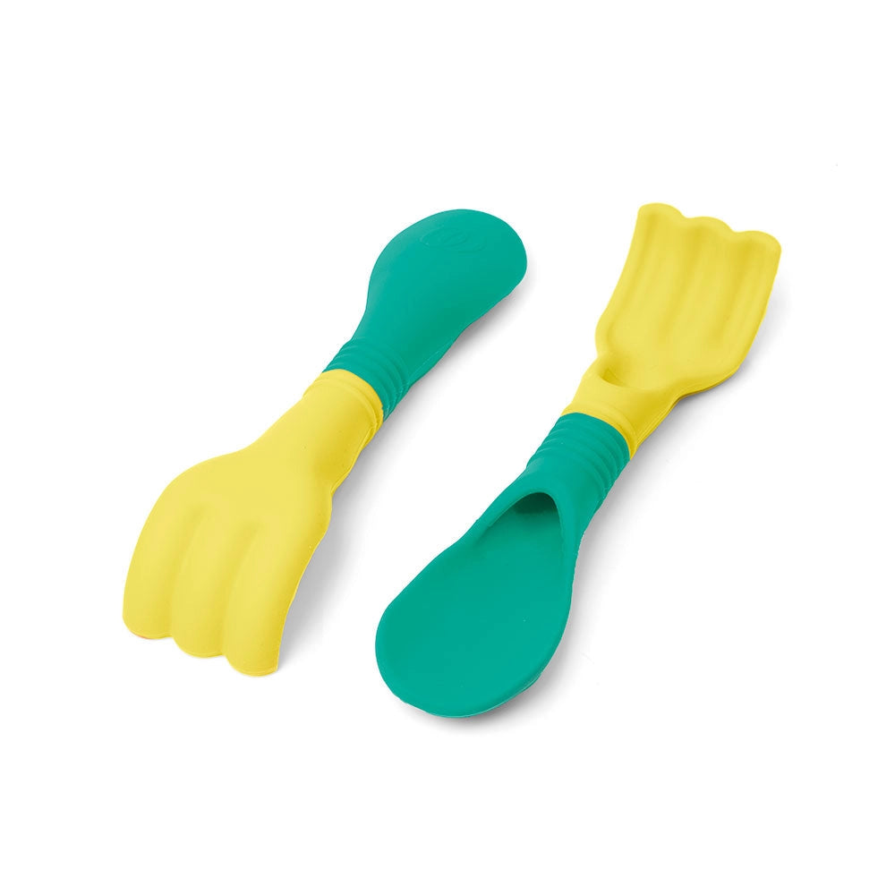 Scrunch Double Digger: Teal/Lemon