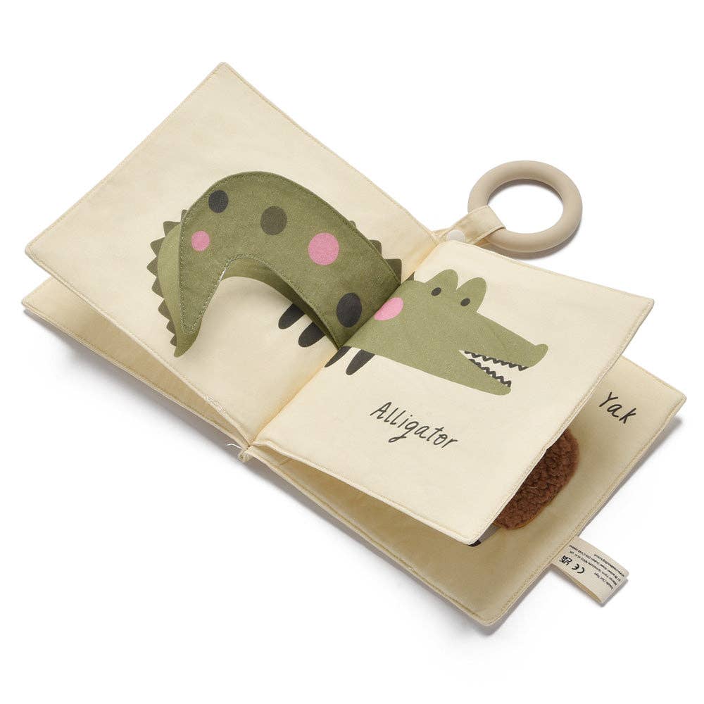 Baby Cloth Book: Safari