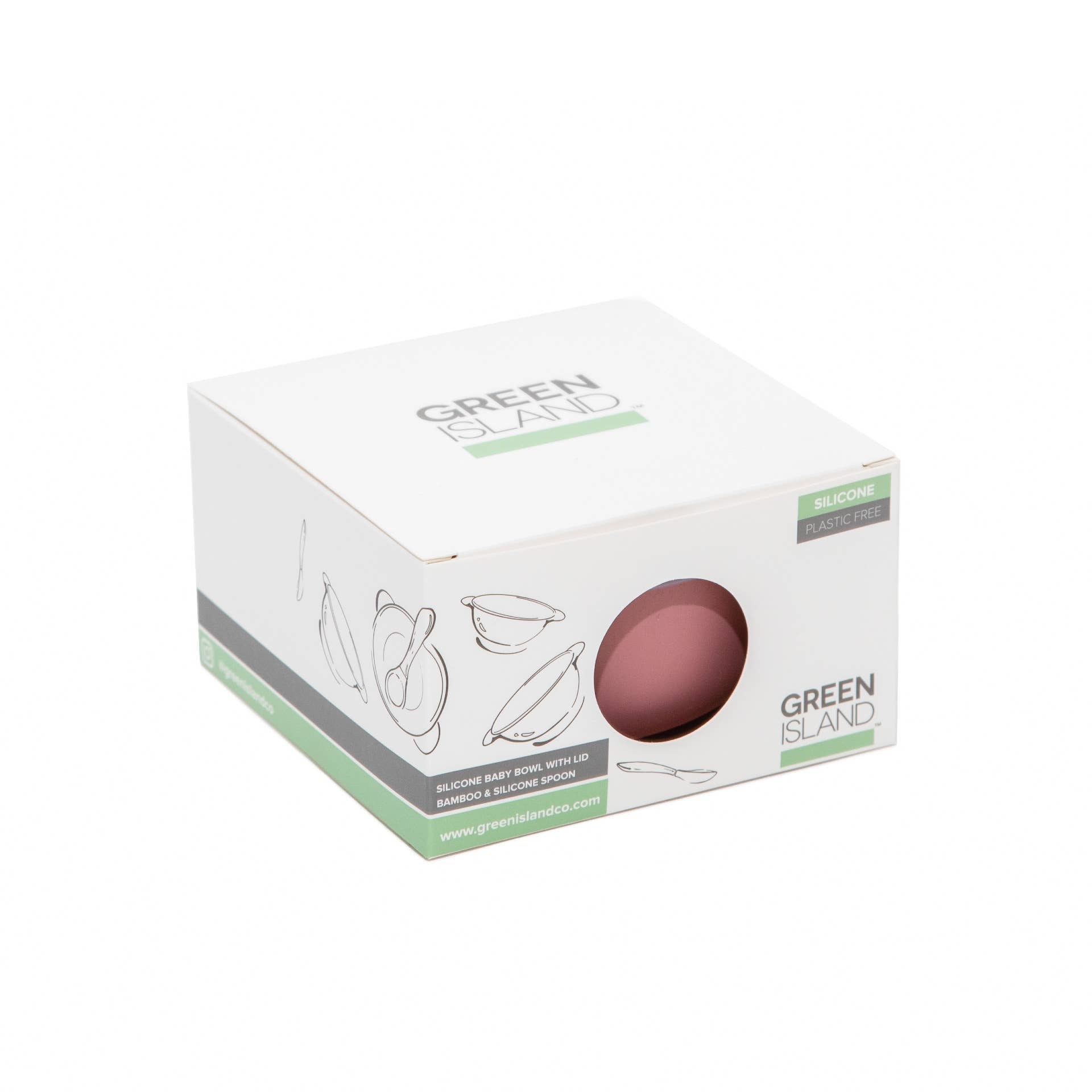 Silicone Baby Bowl &amp; Spoon: Cream