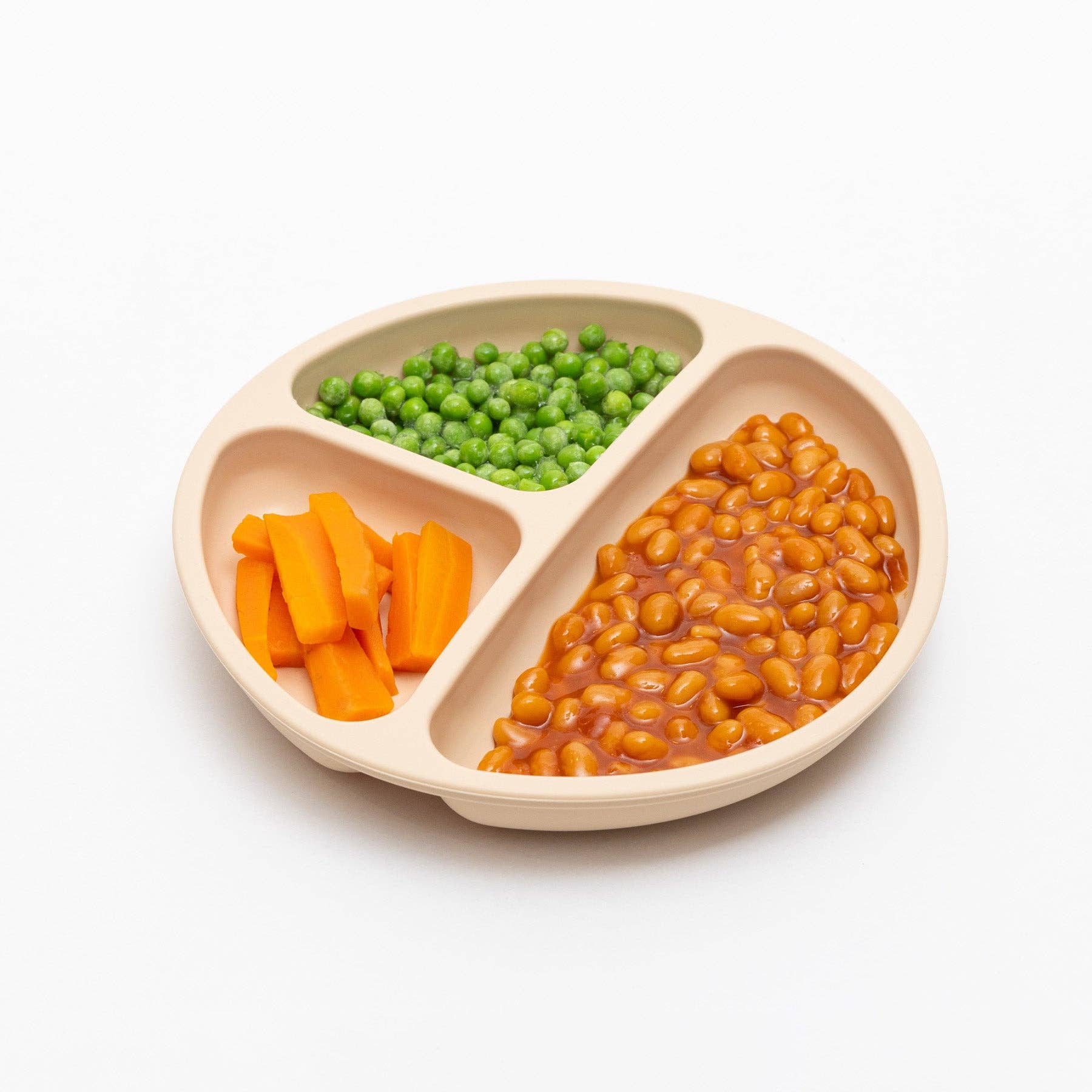 Baby Divider Plate: Mulberry