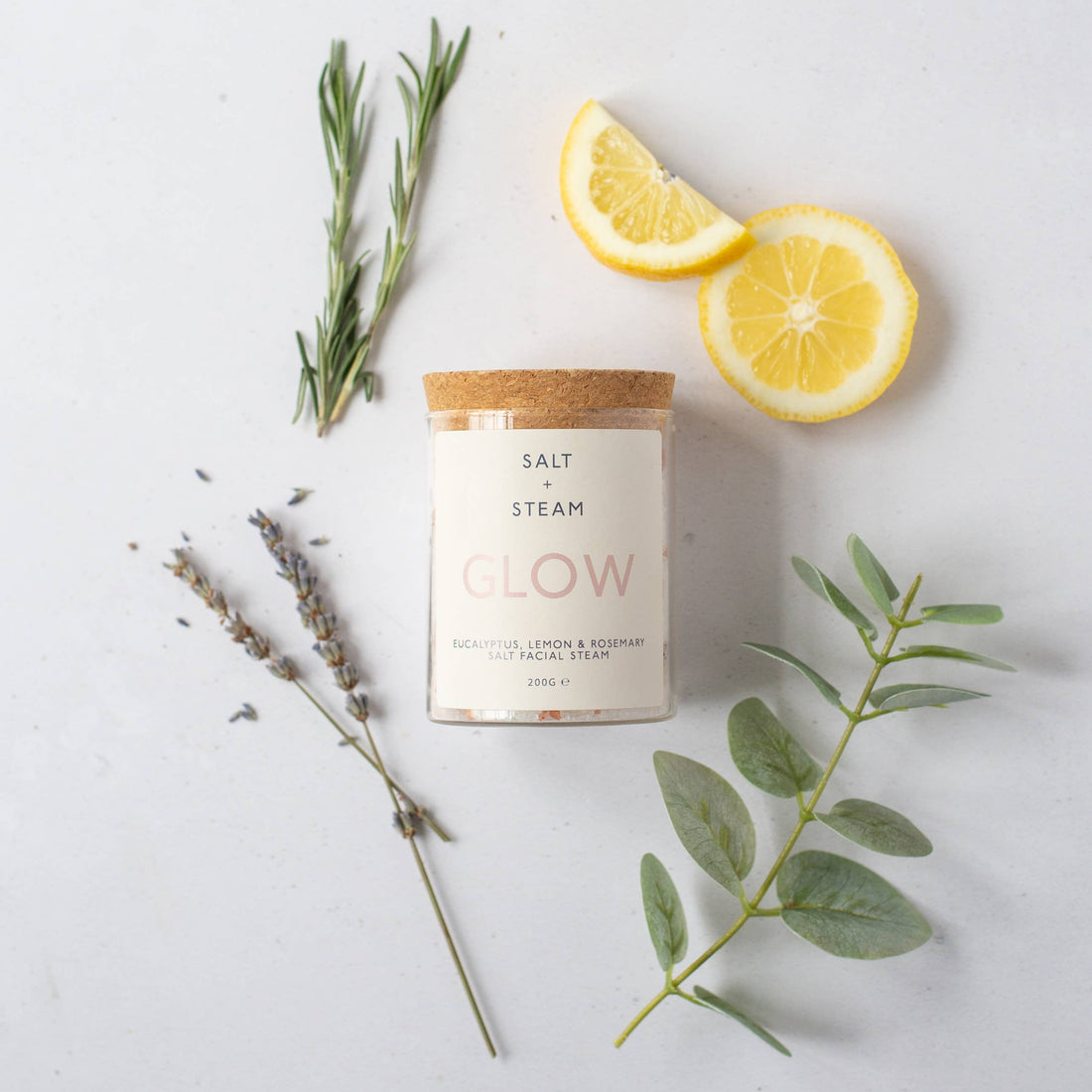 Glow - Eucalyptus, Lemon &amp; Rosemary Facial Steam