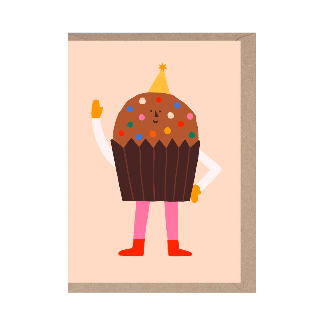 Cupcake - Cute - Kids - Greeting Card - Fun