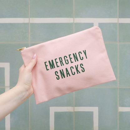 Emergency Snacks - Blush Pink Pouch