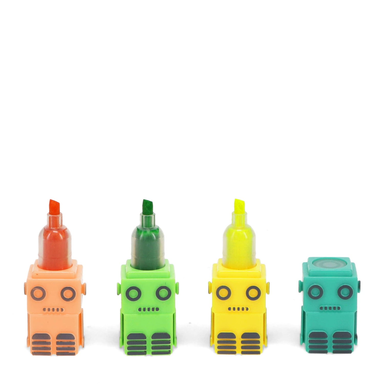 Stackable highlighters set - Robot