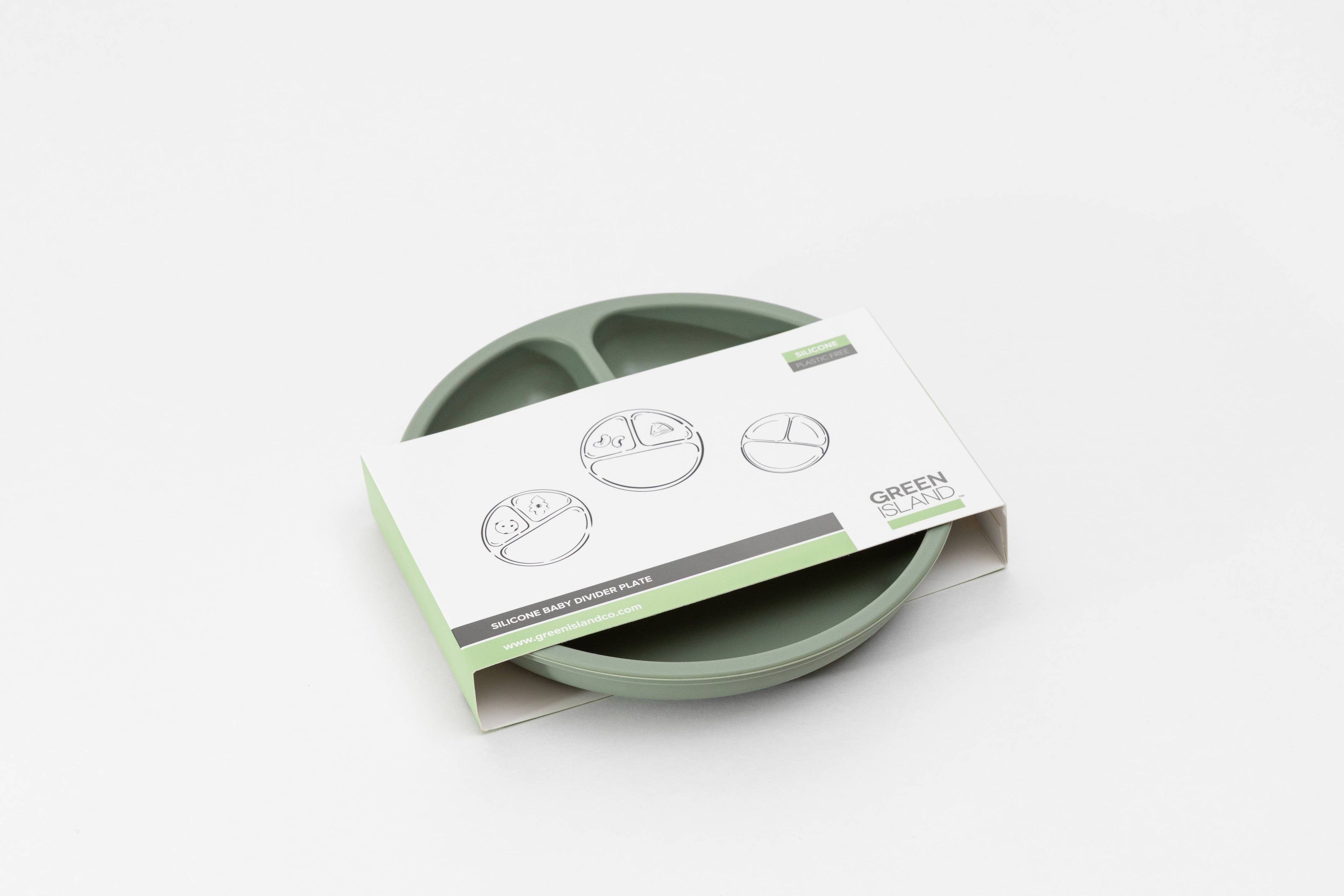 Baby Divider Plate: Cream