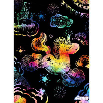 Scratch with Stencil Unicorns