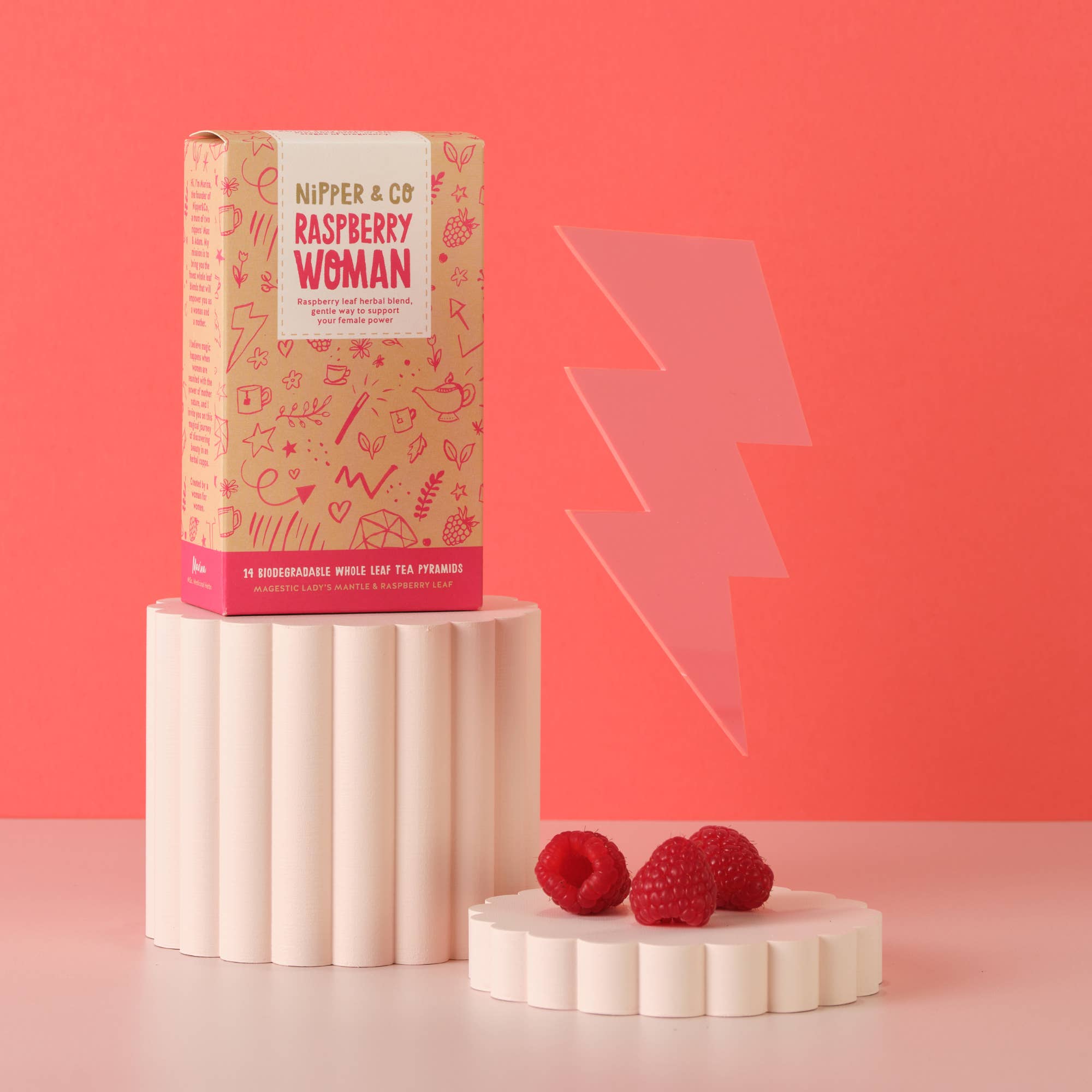 Raspberry Woman, Raspberry Leaf Infusion for Woman&
