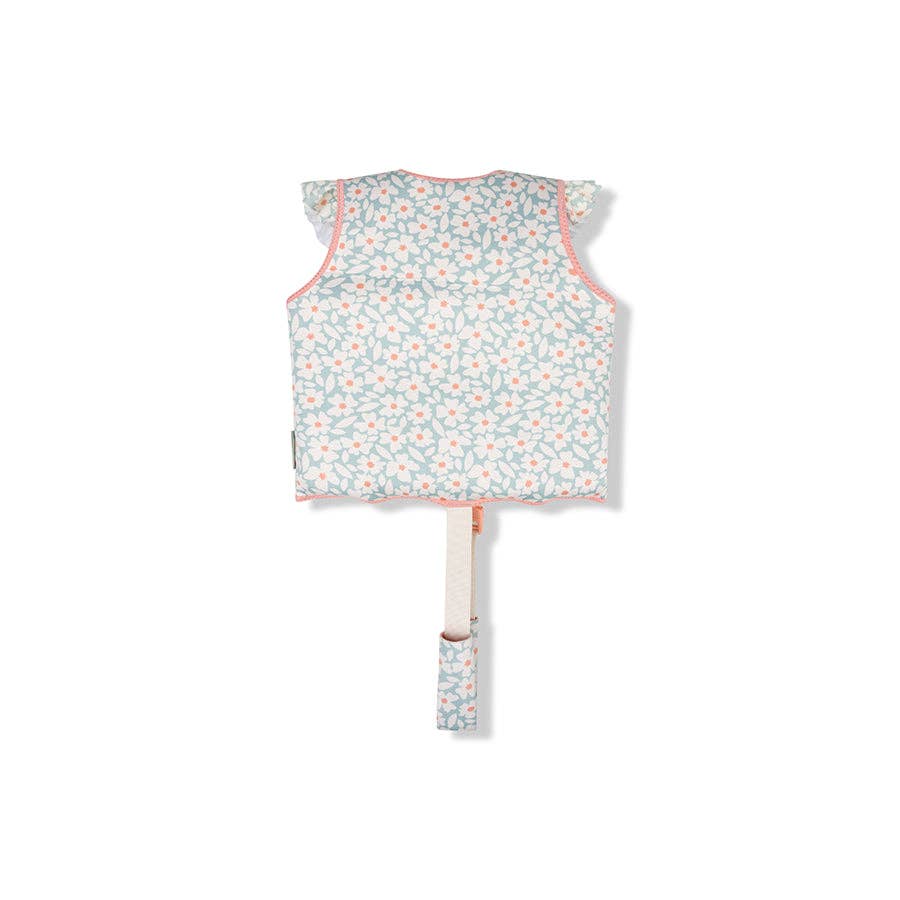 Swim Essentials | Swimming Vest 3-6: Green Flowers