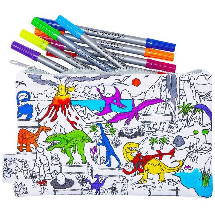 Kids Craft Kit - Dinosaur Pencil Case