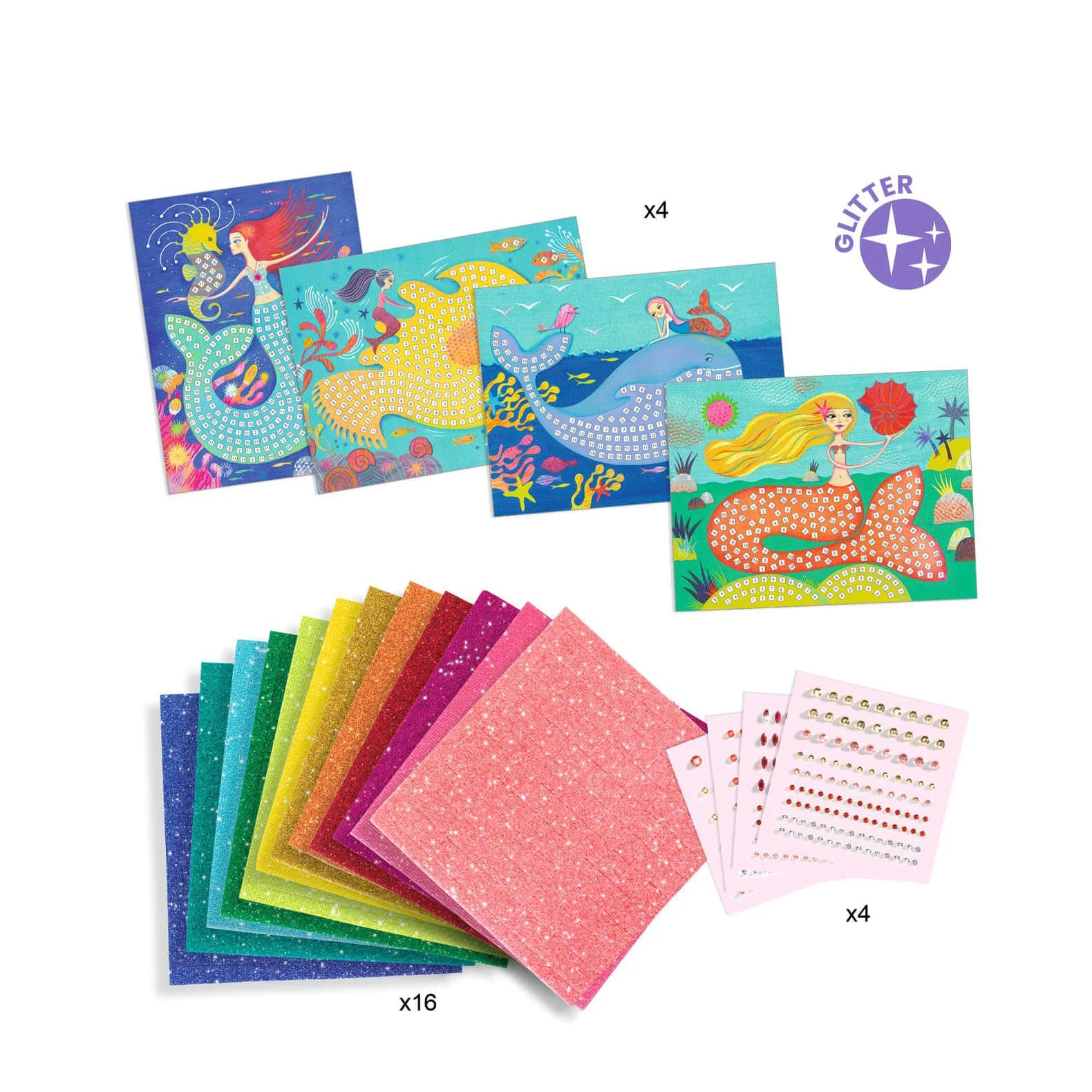 Djeco Mosaic Kit - The Mermaid&