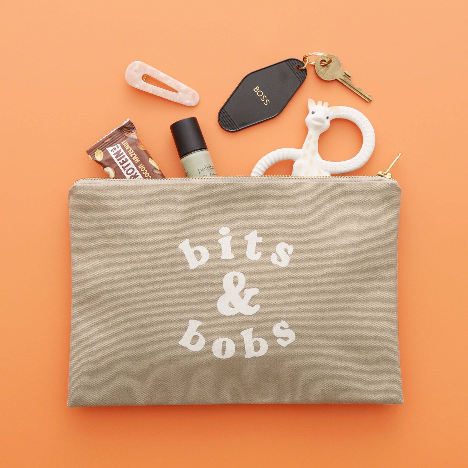 Bits &amp; Bobs - Stone Pouch