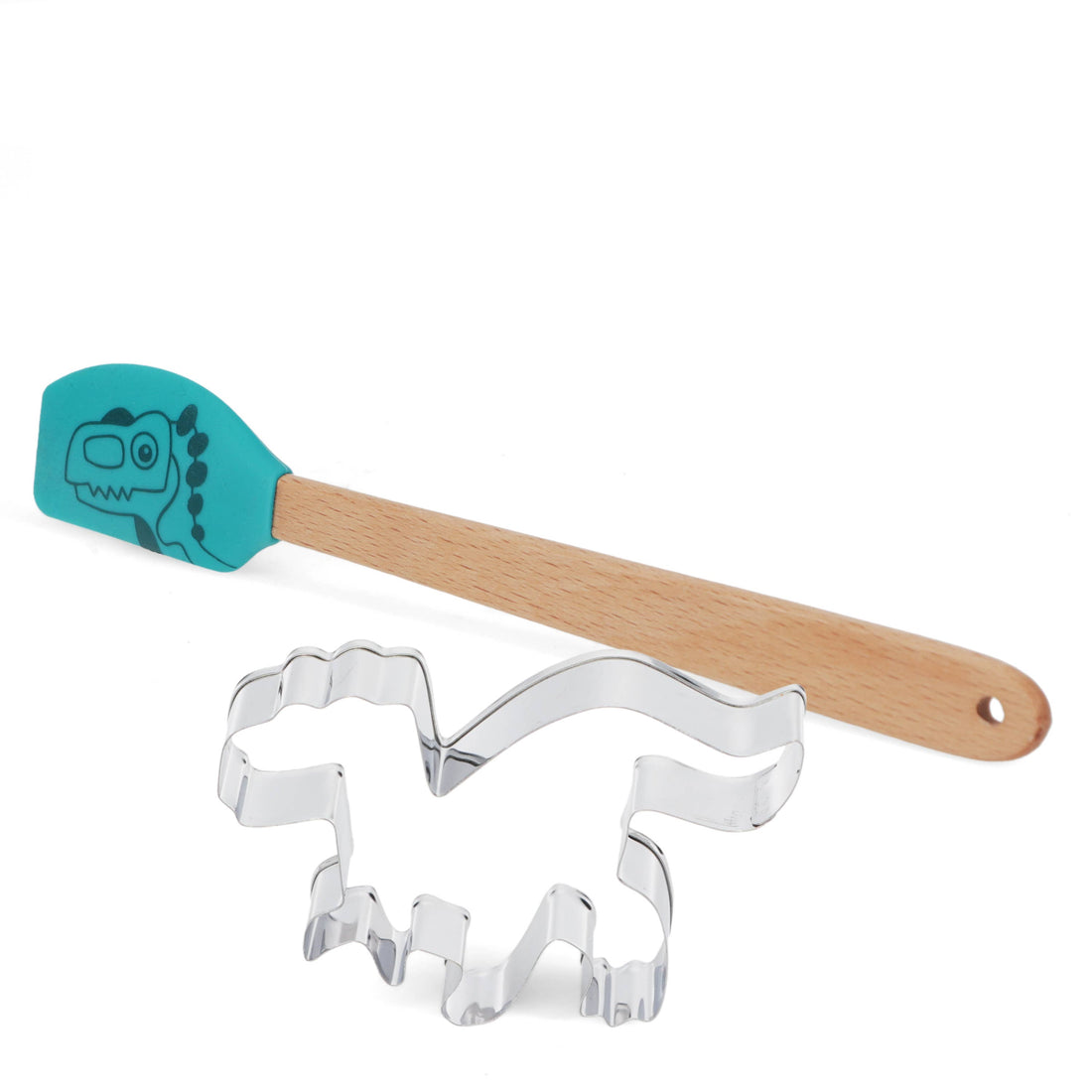 Cookie Cutter &amp; Mini Spatula - Baby Dinos