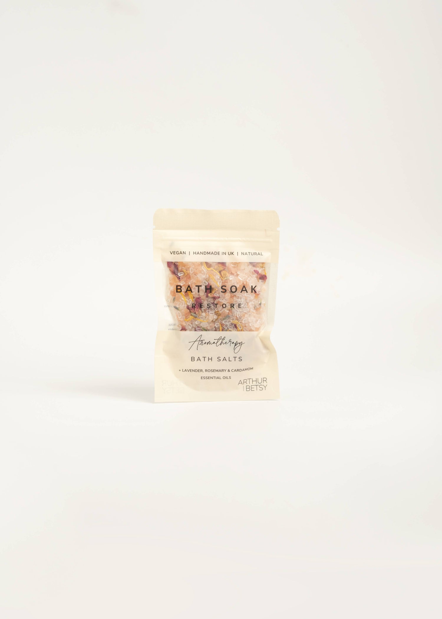 Bath salts pouch, Bath soak, Bath bomb, Bath salt bag: Energise
