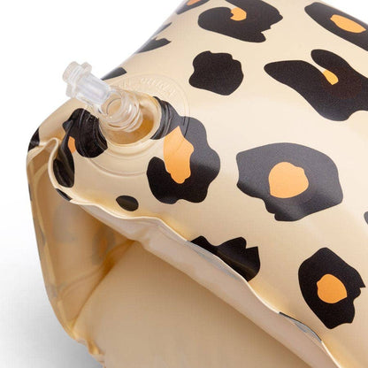 Swim Essentials | Armbands 0-2: Beige Leopard