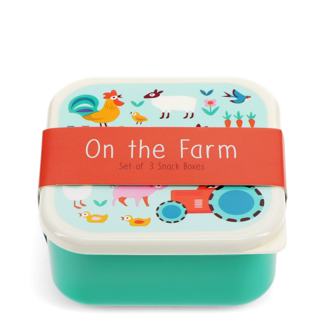 Snack boxes (set of 3) - Farmyard