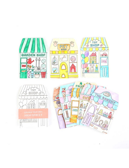 Colour Your Own High Street Kit
