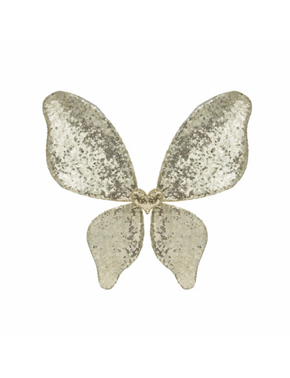 Gold Sequin Butterfly Wings