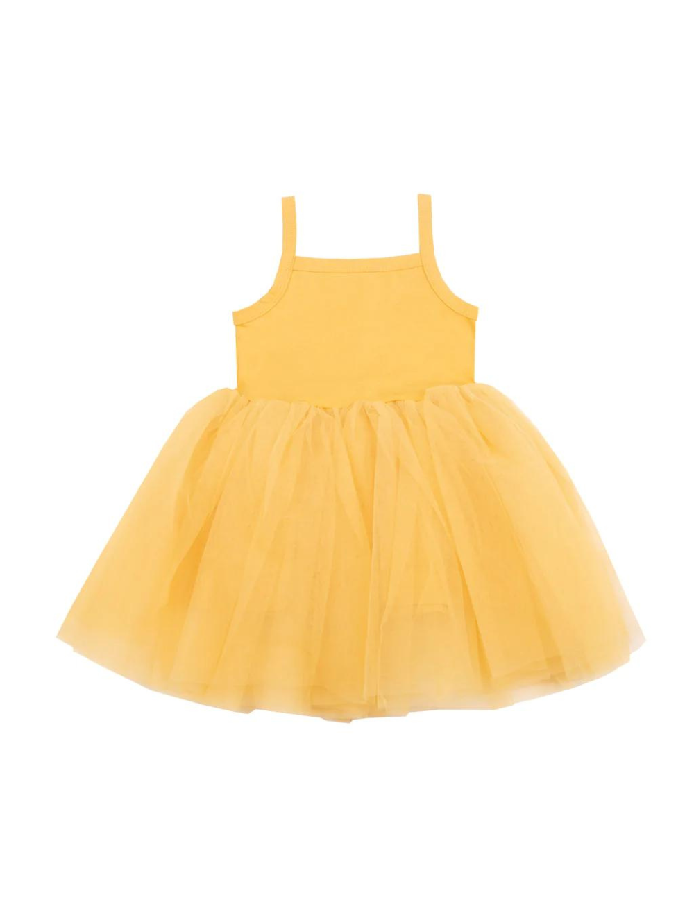 Mustard Tutu Dress