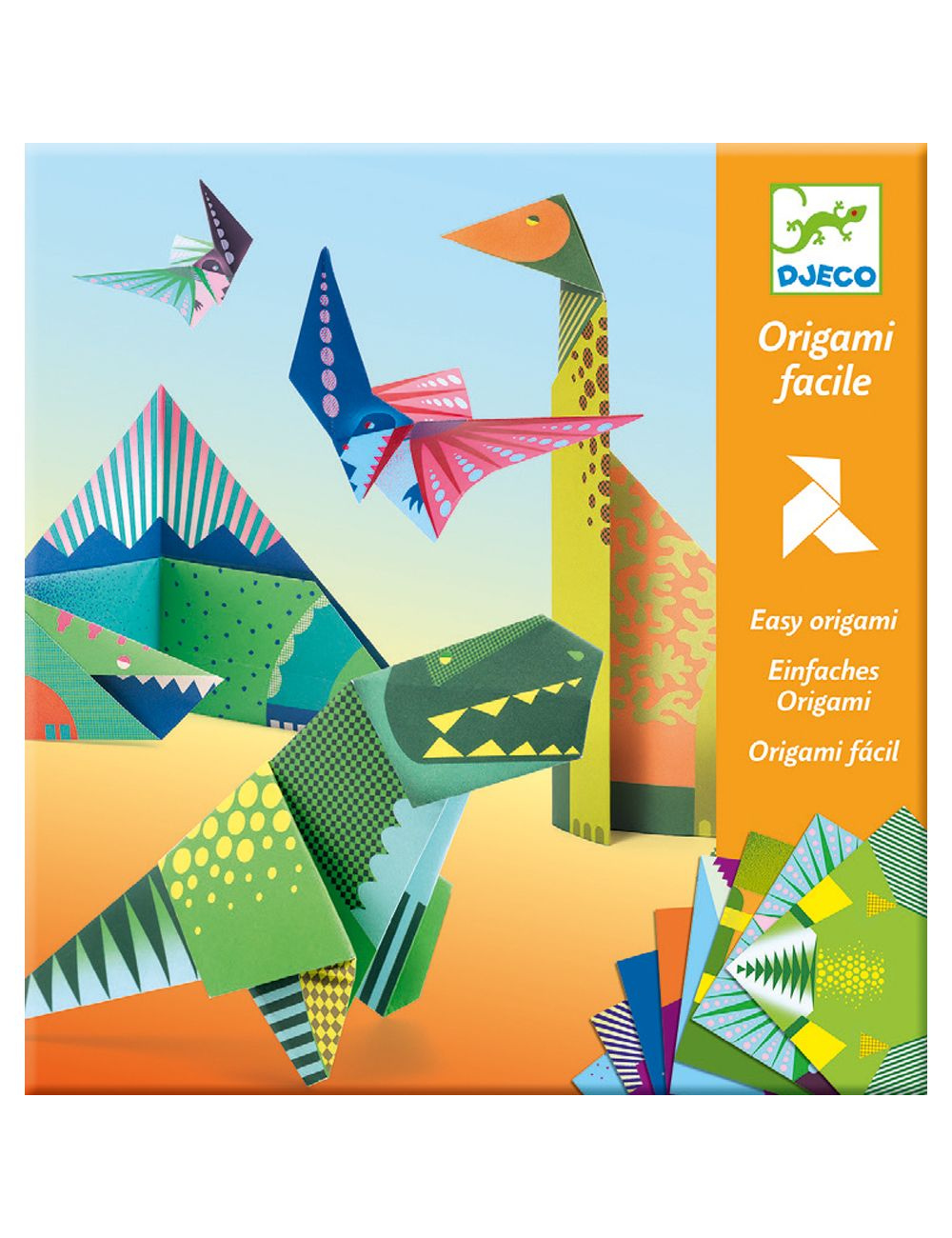 Djeco Easy Origami - Dinosaurs