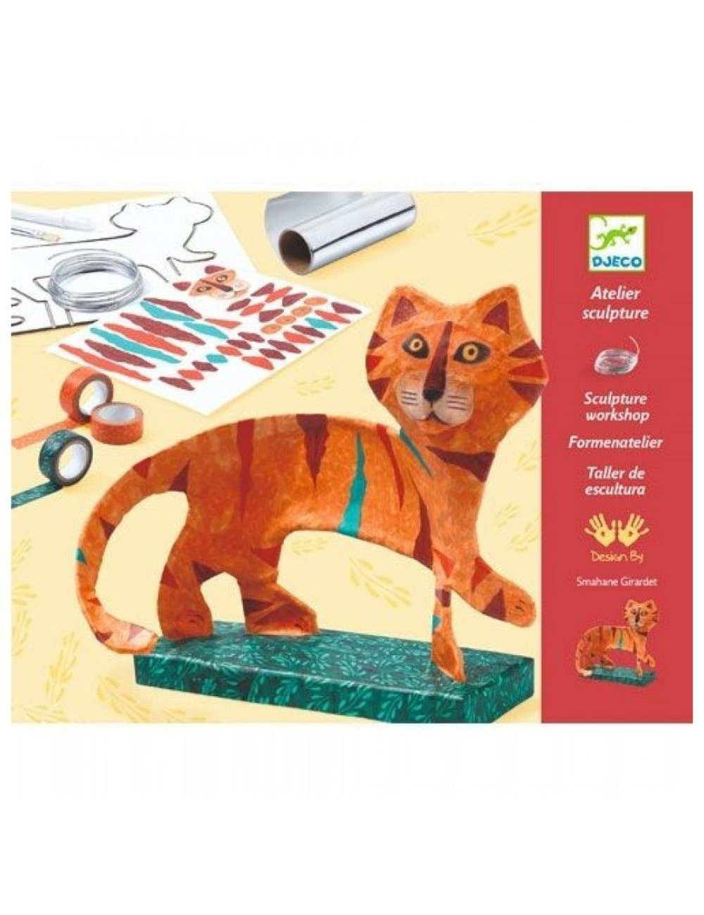 Djeco Sculpture Workshops - The Tiger