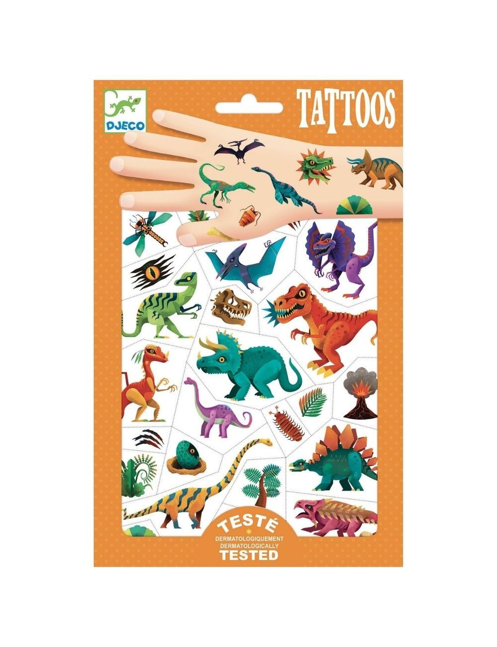 Djeco Tattoos Dino Club