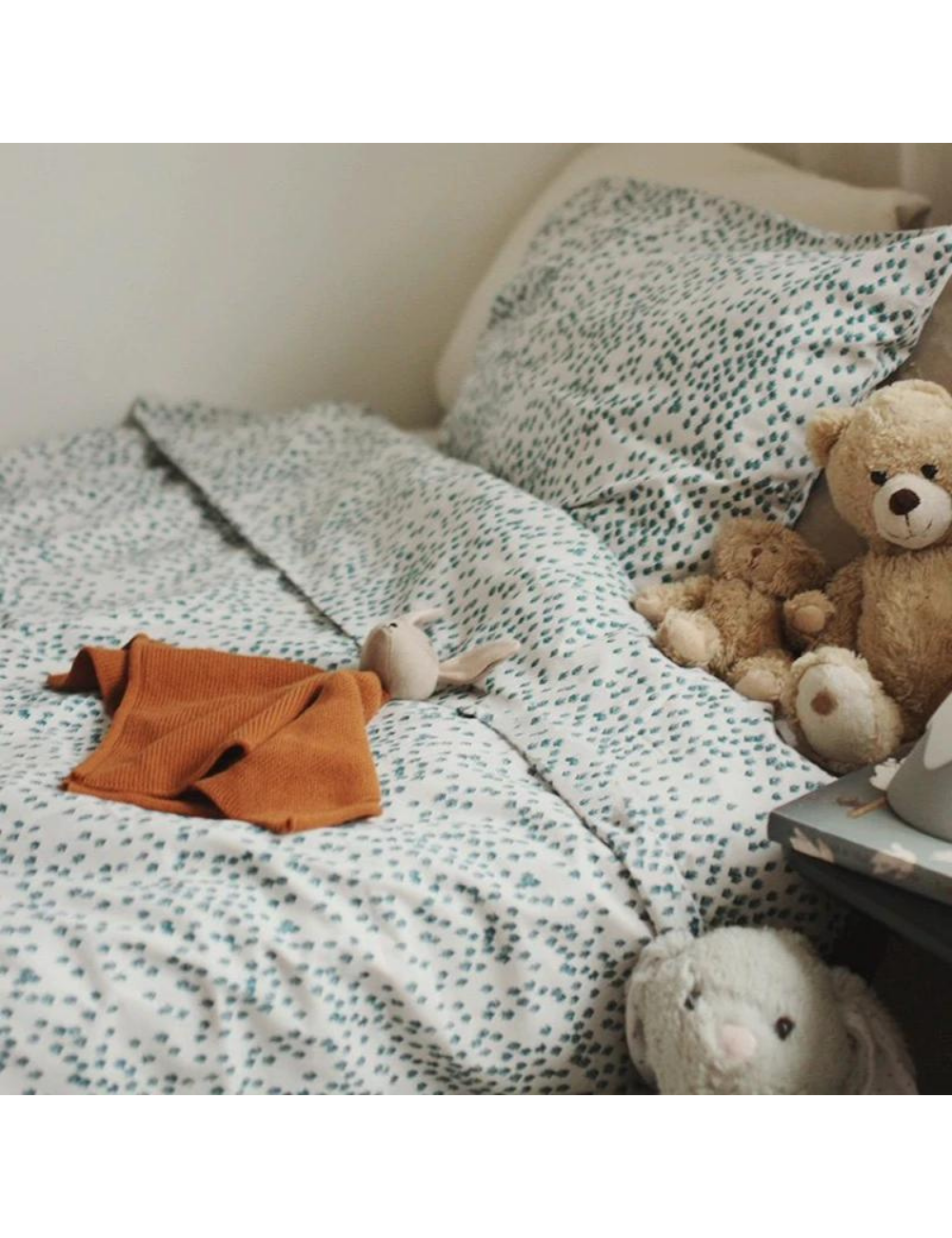 Single Organic Cotton Bedding Set - Nordic Forest
