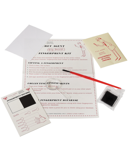 Secret Agent Fingerprint Kit