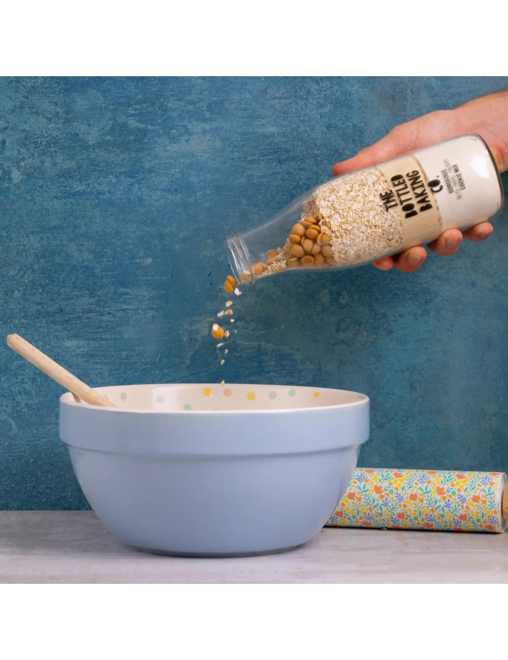 Salted Caramel Cookie Mix in a Bottle