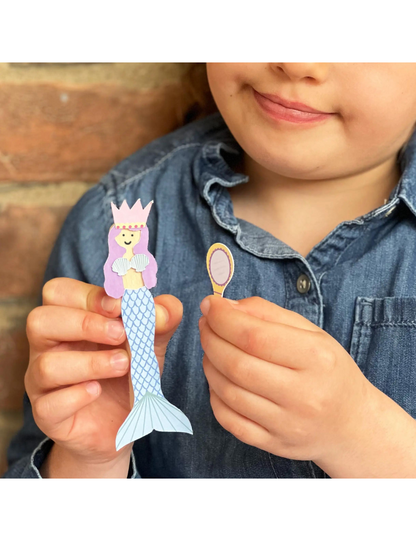 Make Your Own Mermaid Peg Doll