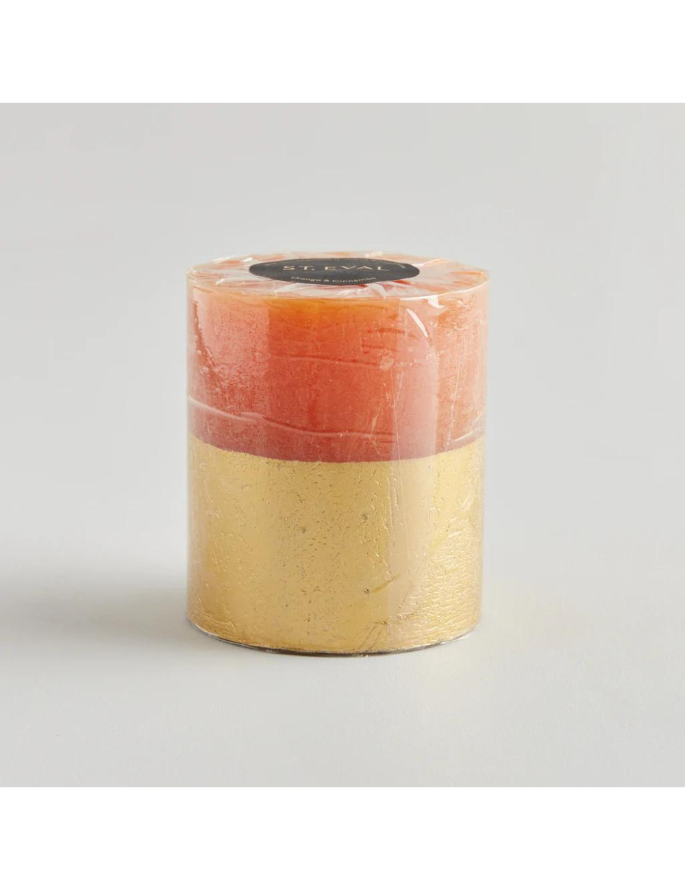 Orange &amp; Cinnamon Gold Half-Dipped Pillar