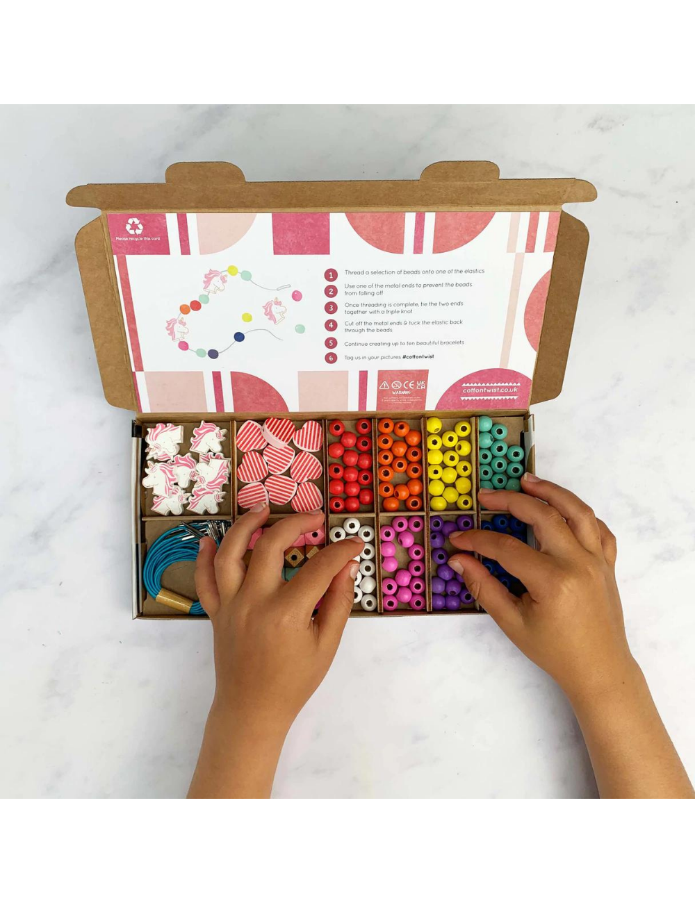 Unicorns &amp; Rainbows Bracelet Making Kit