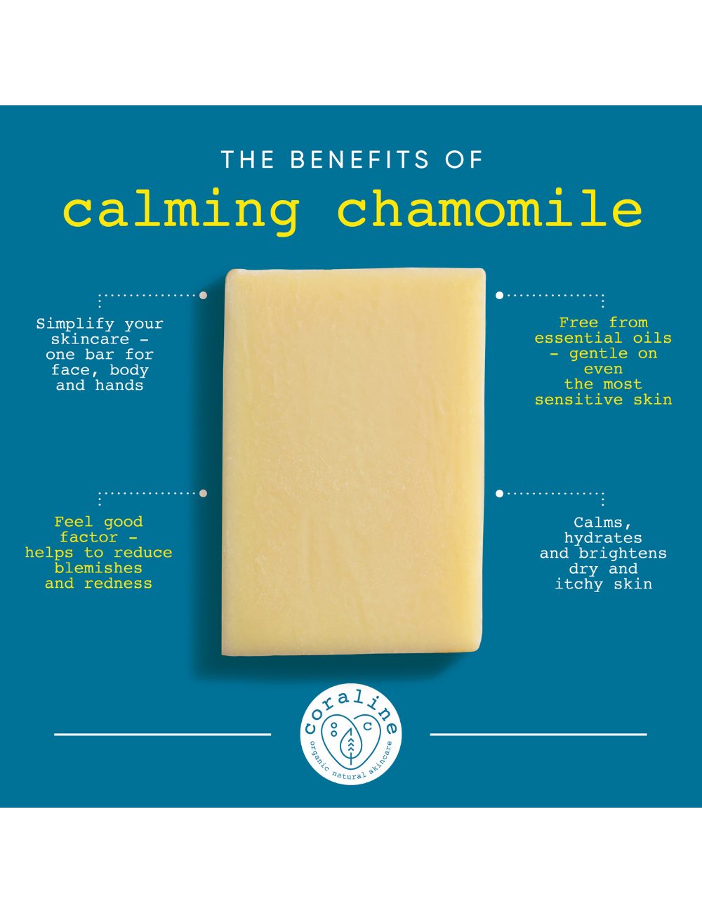 Calming Chamomile - Chamomile and Yarrow Soap Bar