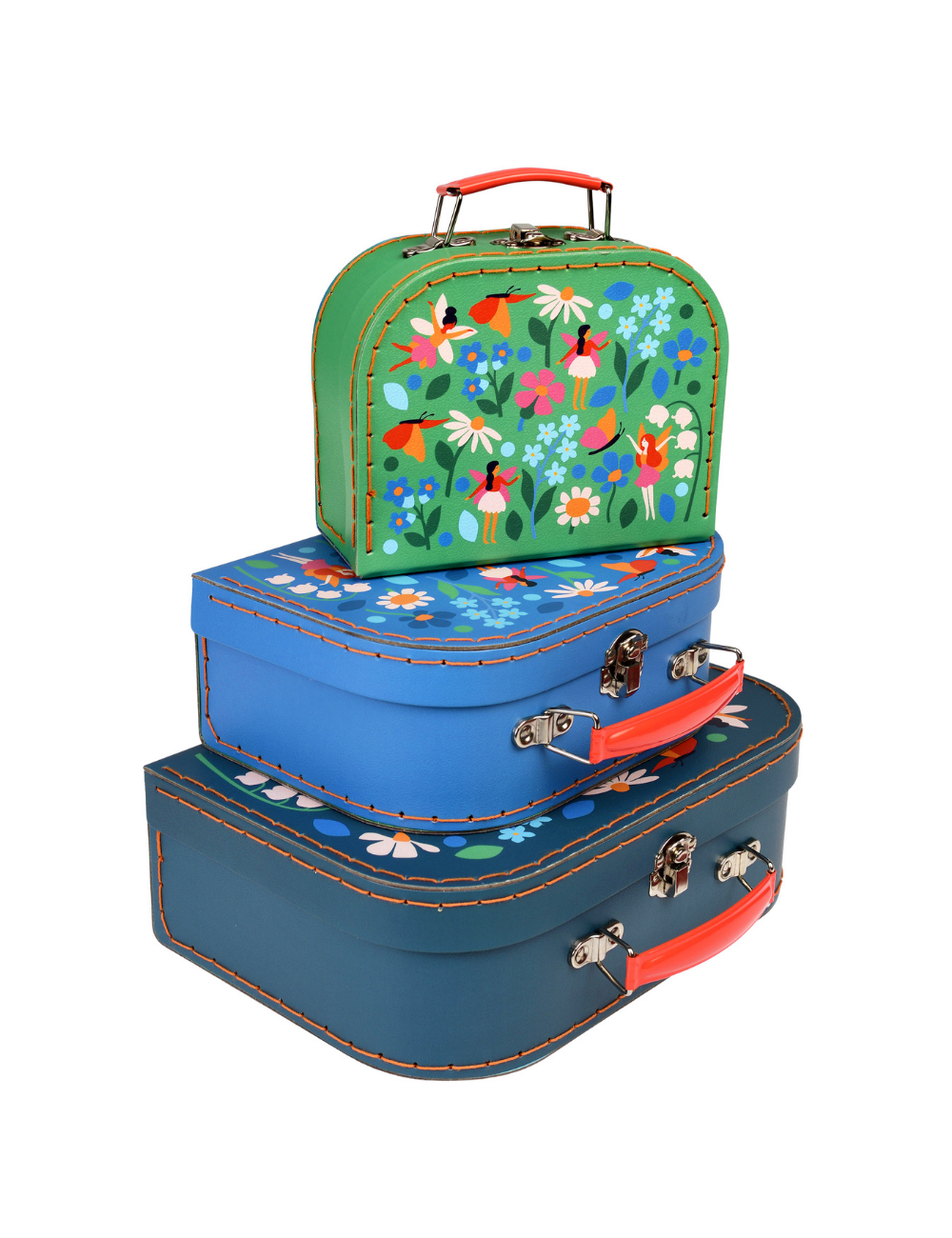 Fairies In The Garden Cases (set Of 3)