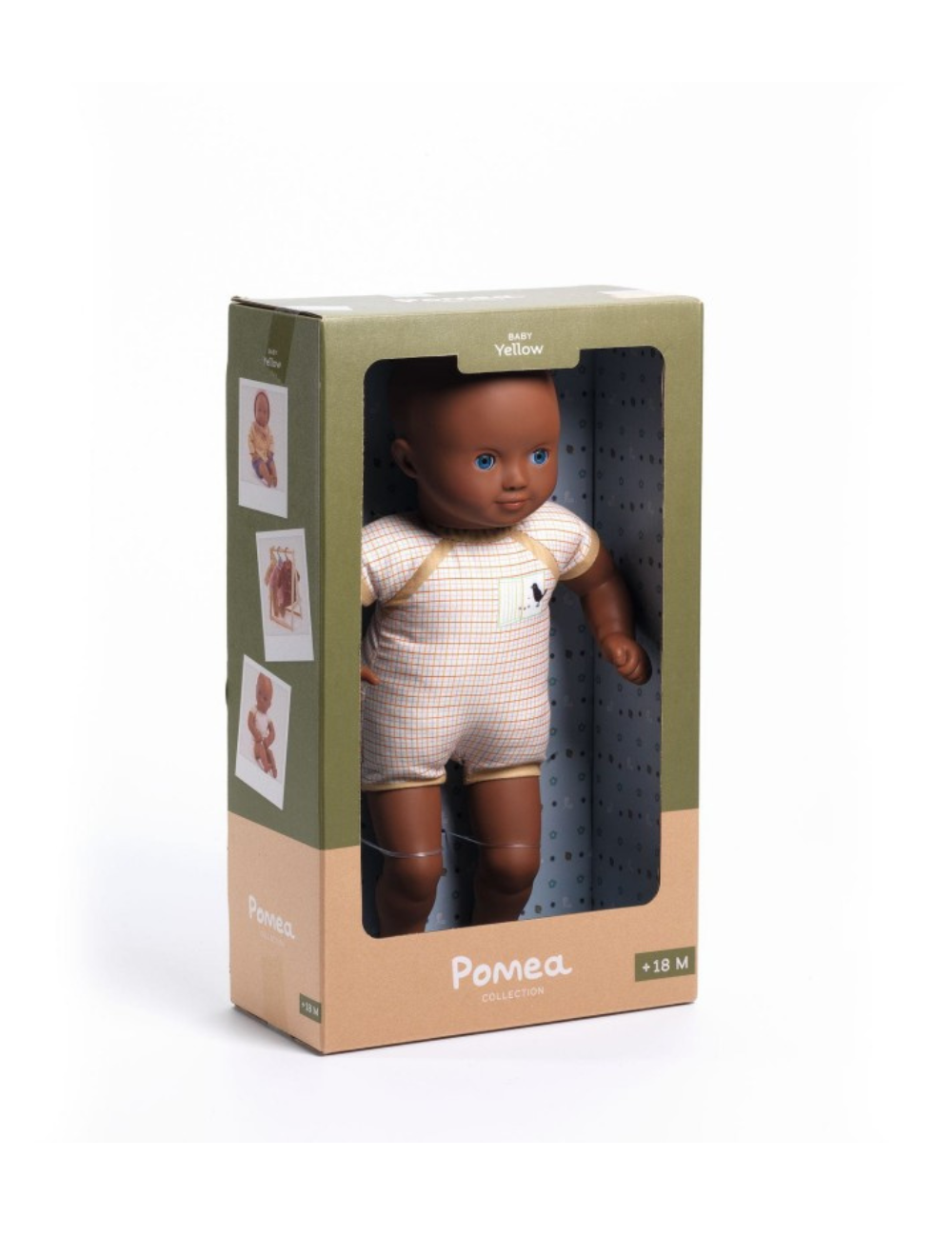 Dressable Pomea Soft Body Doll in Yellow