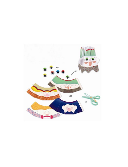 Snip Snip Characters by Djeco