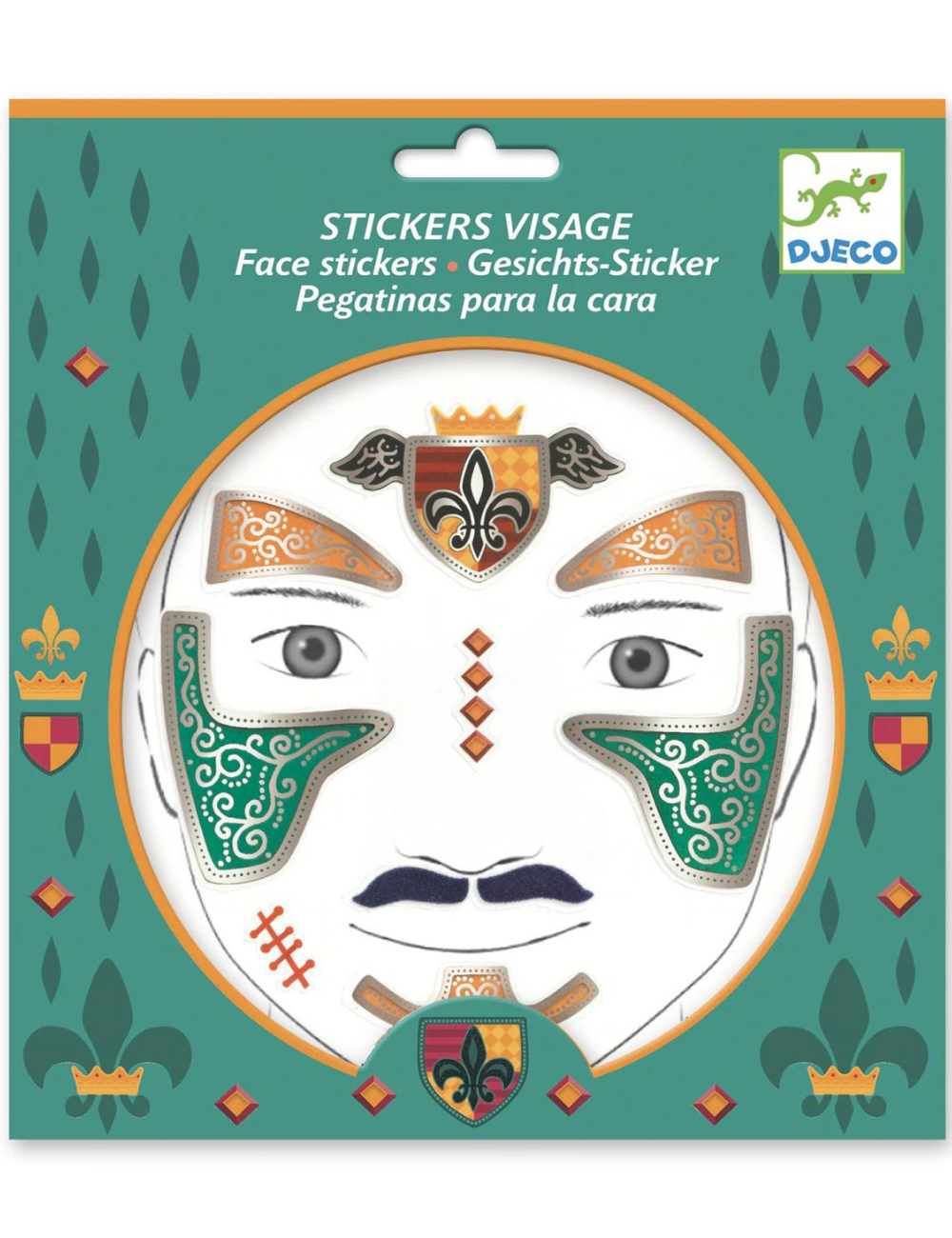 Face Stickers - Knight
