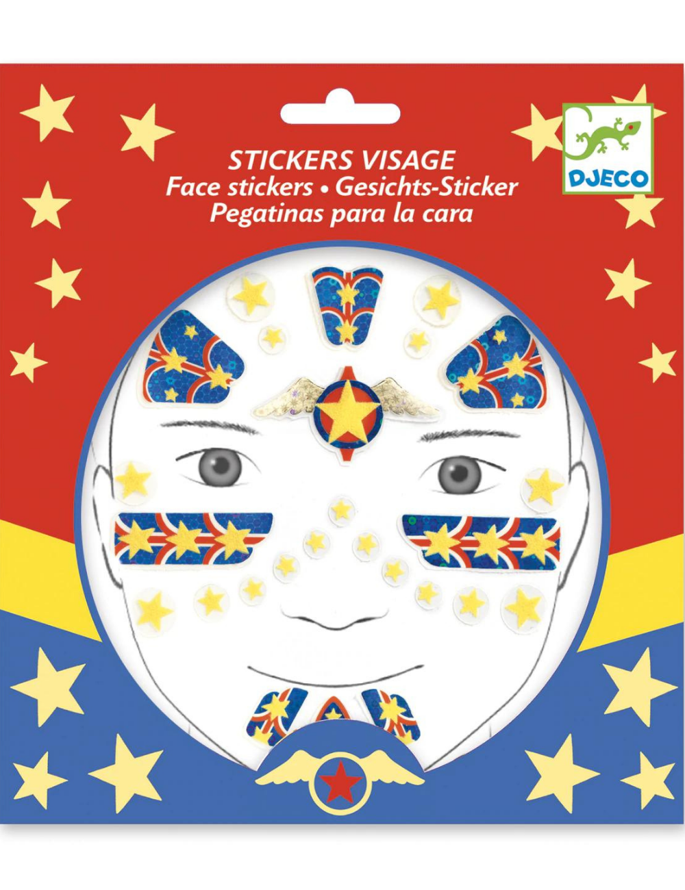 Face Stickers - Stars