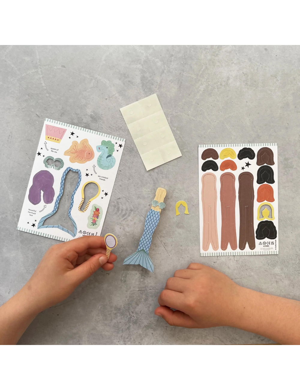 Make Your Own Mermaid Peg Doll