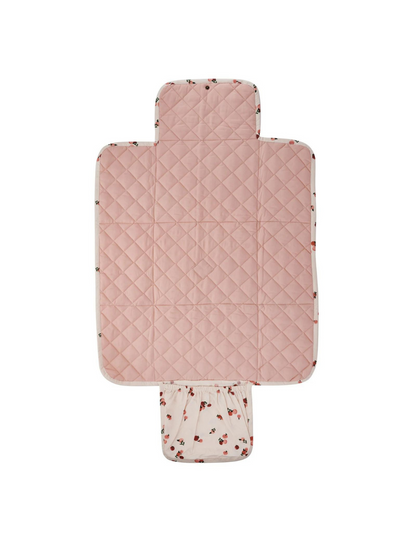 Travel Baby Changing Mat - Peaches