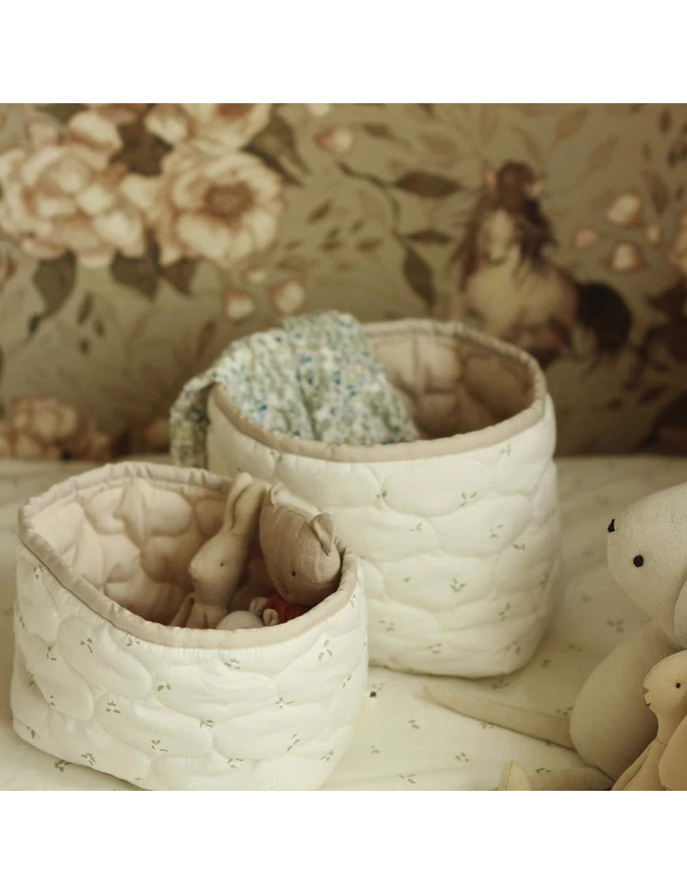 Small Storage Baskets - Set of 2 - Nettle