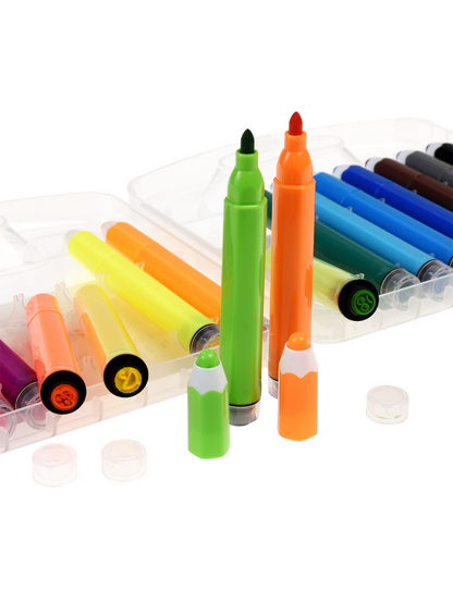 Wild Wonders Felt Tip Stamp Pens
