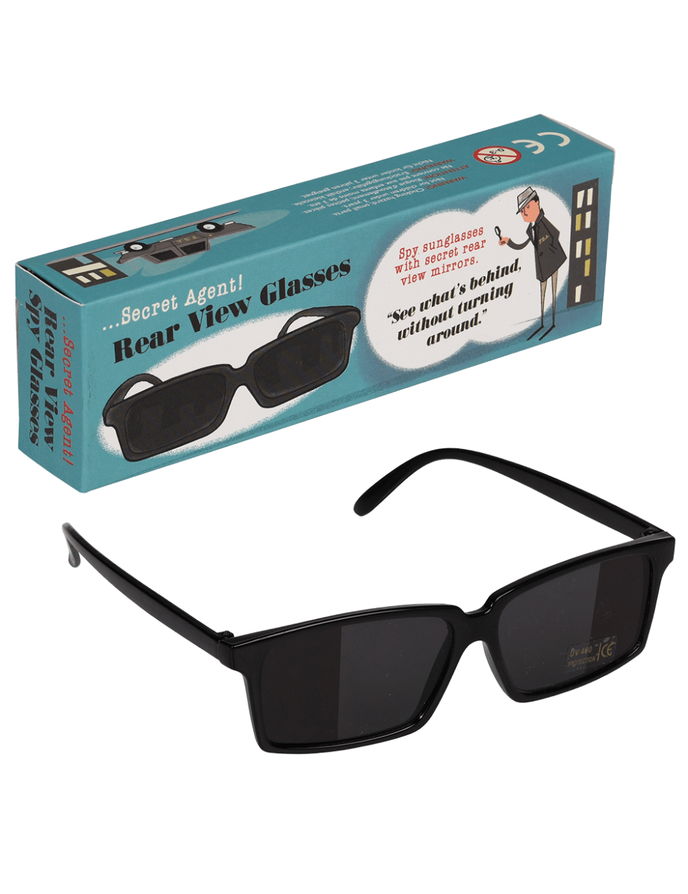 Secret Agent Rearview Glasses