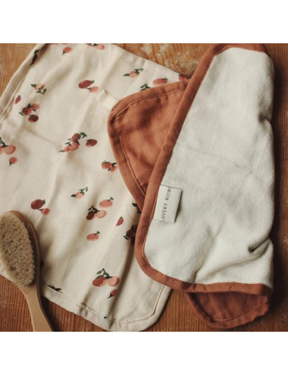 Set of Two Washcloths - Grasslands